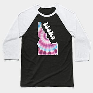 Idaho Tie Dye Baseball T-Shirt